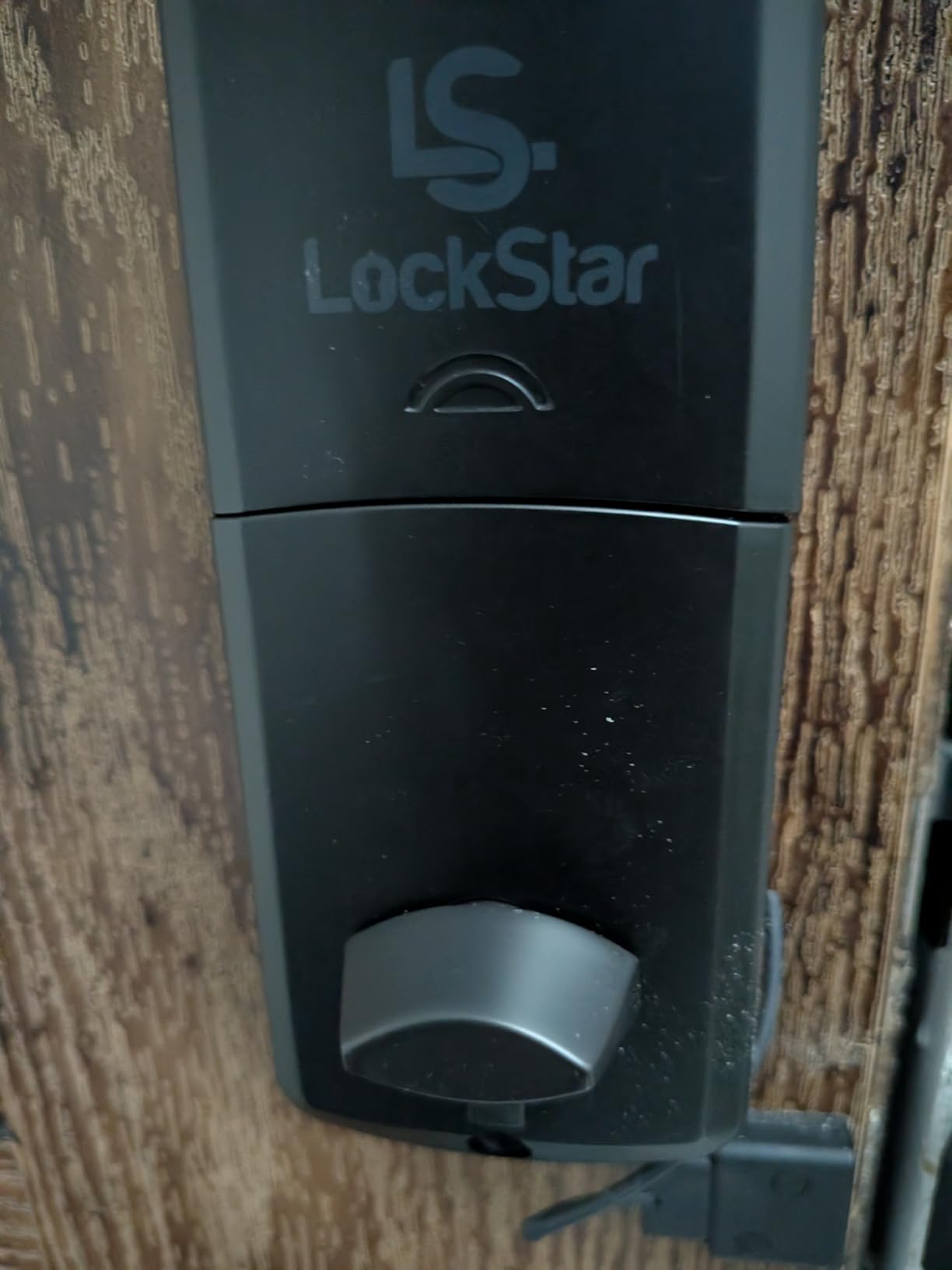 LOCKSTAR Smart Door Lock - Keyless Entry Deadbolt Door Lock - Multiple Entry Methods: APP, Fingerprint Touch ID, Keypad Code, Card FOB, Traditional Key, Smart Home Devices customer photo 2