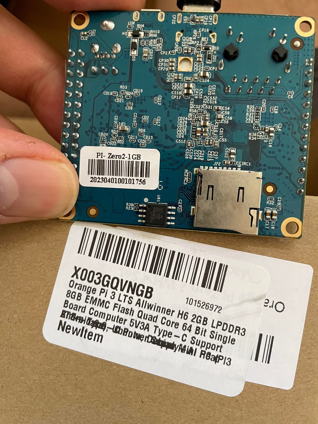 Orange Pi 3 LTS Allwinner H6 2GB LPDDR3 8GB EMMC Flash Quad Core 64 Bit Single Board Computer customer photo 2
