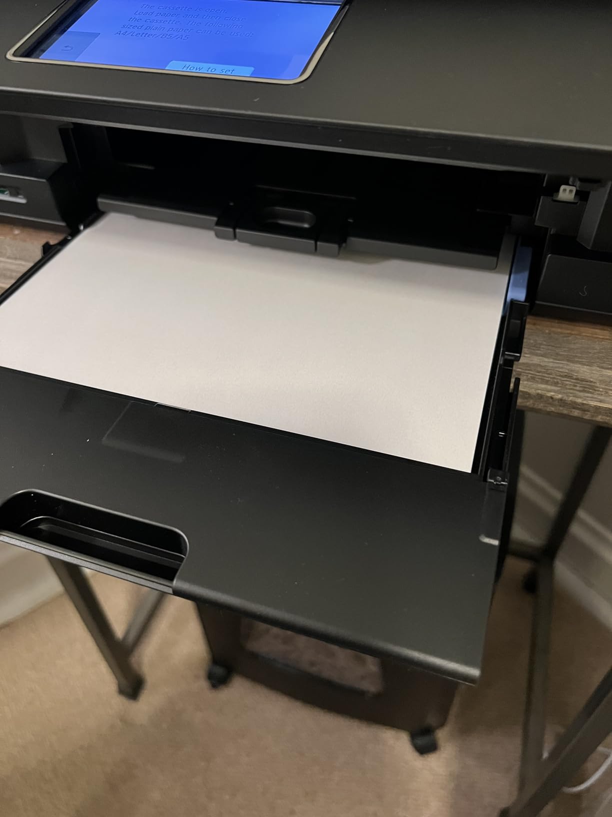 Canon PIXMA TR8620a All-in-One Printer Home Office | Copier | Scanner | Fax | Auto Document Feeder | Photo, Document | Airprint, Android, Black customer photo 2