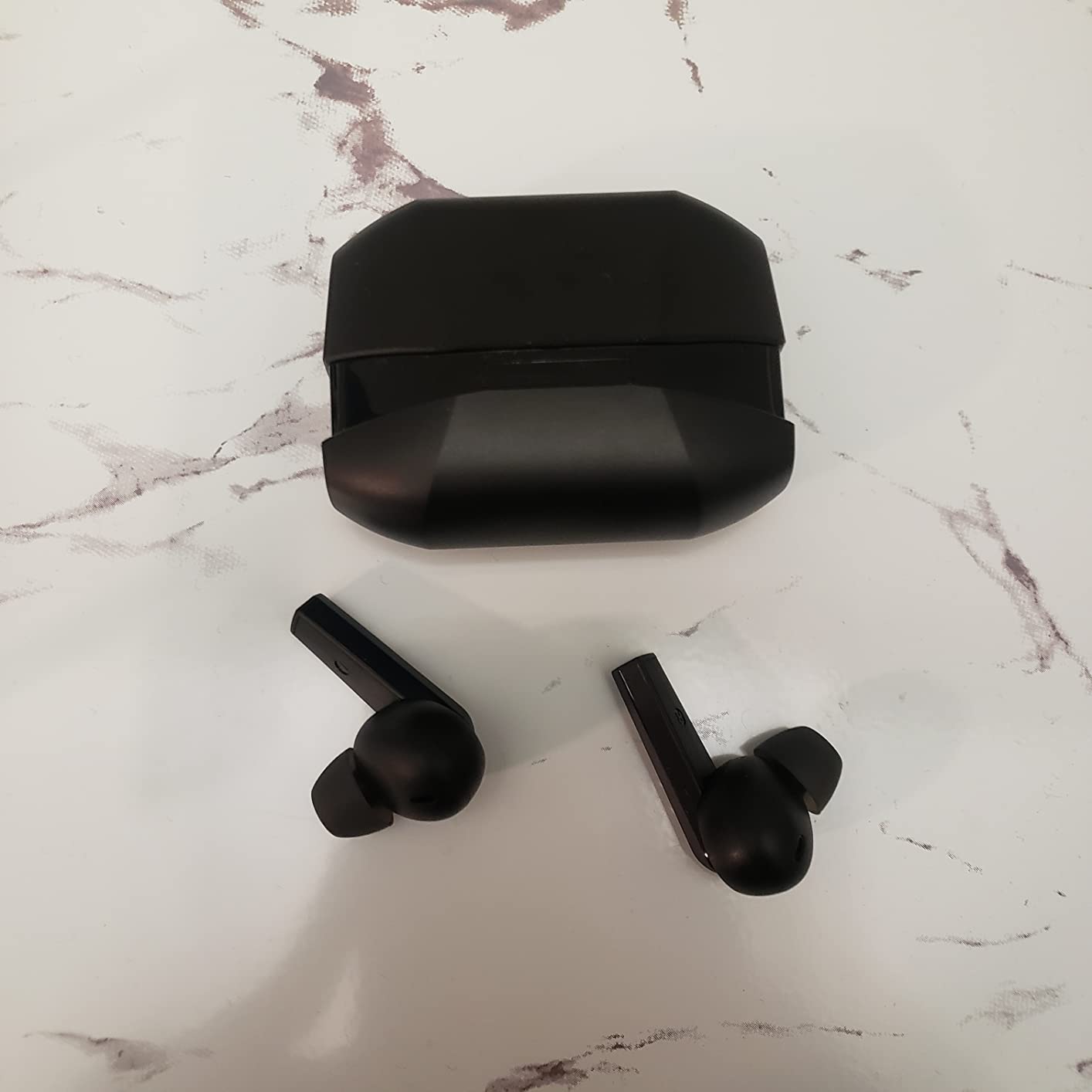 Black Shark Wireless Earbuds with 35ms Ultra-Low Latency, Gaming Bluetooth Earbuds with Premium Sound, Bluetooth 5.2, 10mm Drivers, 4 Hyperclear Mics, IPX5 Waterproof, 20H Play Time, Comfort Fit customer photo 1