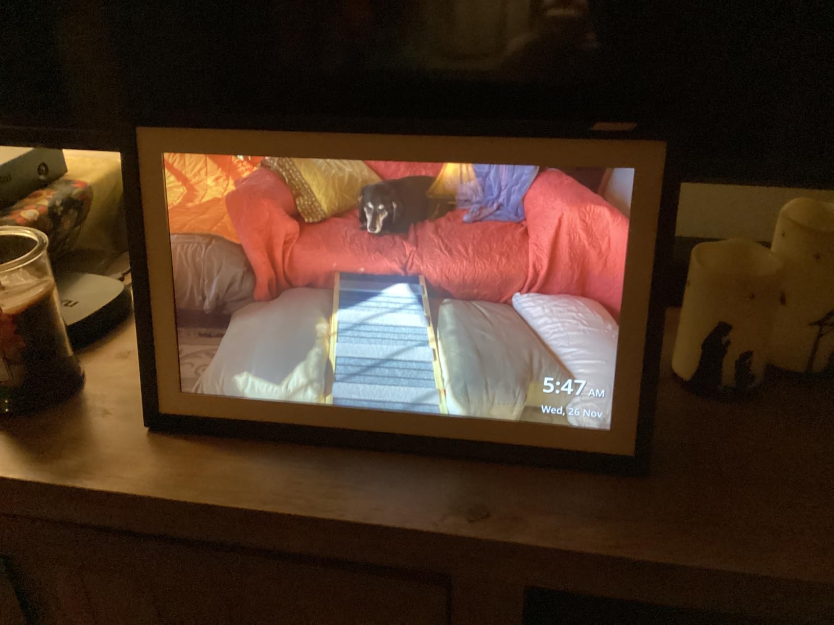Nixplay AI-Enhanced Digital Picture Frame | HD Touch Screen | Auto-Rotation | 10.1