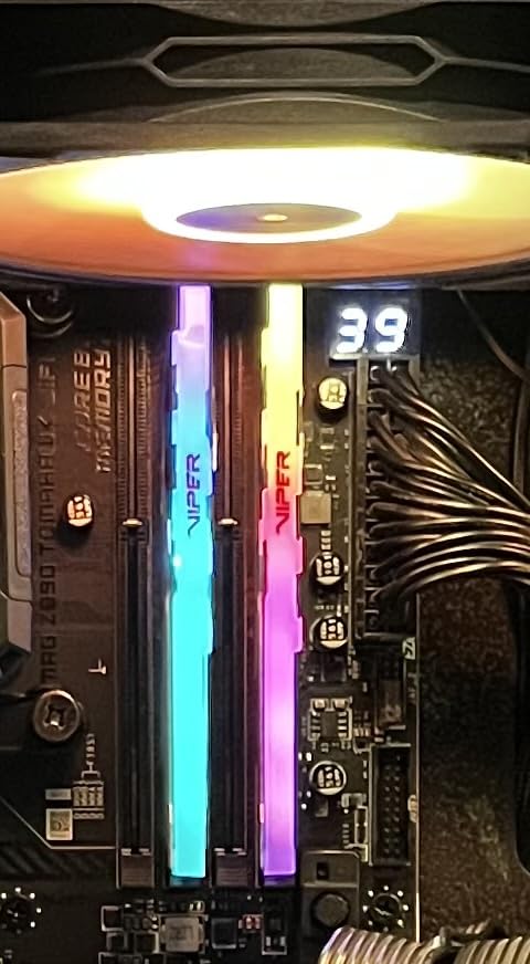 Patriot Memory Viper Venom RGB DDR5 RAM 32GB (2X16GB) 5600MHz CL36 1.25v UDIMM Desktop Gaming Memory Kit Compatible with Intel XMP/AMD Expo - PVVR532G560C36K customer photo 1