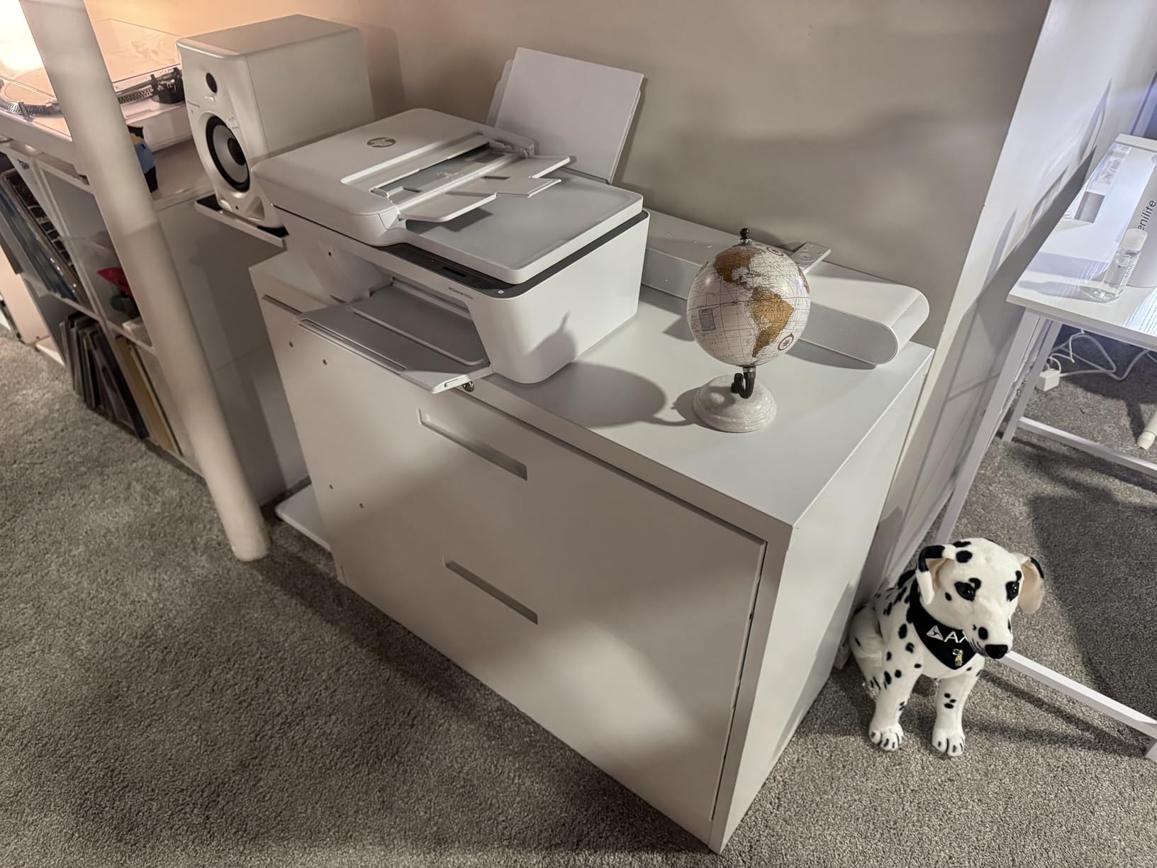 Letaya File Cabinets, 4 Drawer Metal Lateral Filing Organization Storage Cabinets with Lock, Home Office for Hanging Files Letter/Legal/F4/A4 Size customer photo 2