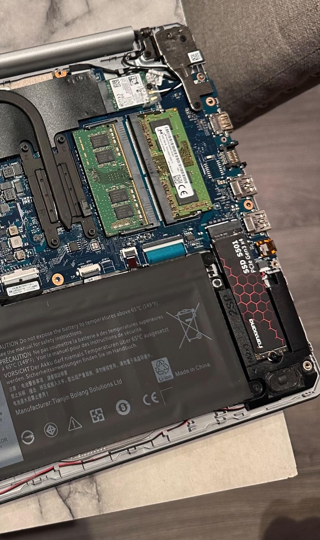 fanxiang S501 256GB NVMe SSD 3D NAND1.3 PCIe Gen3x4 M.2 2280 Internal Solid State Drive (Read Speed up to 2,050 MB/s) Compatible with Laptop & PC Desktop customer photo 2
