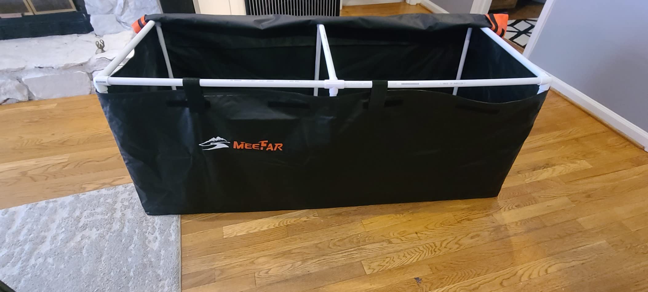 MeeFar Rooftop Cargo Carrier Car Roof Bag 21 Cubic Feet 100% Waterproof Car Top Carrier, Fits All Vehicle with/Without Rack, Include Anti-Slip Mat, 10 Reinforced Straps, 6 Door Hooks, Luggage Lock customer photo 1