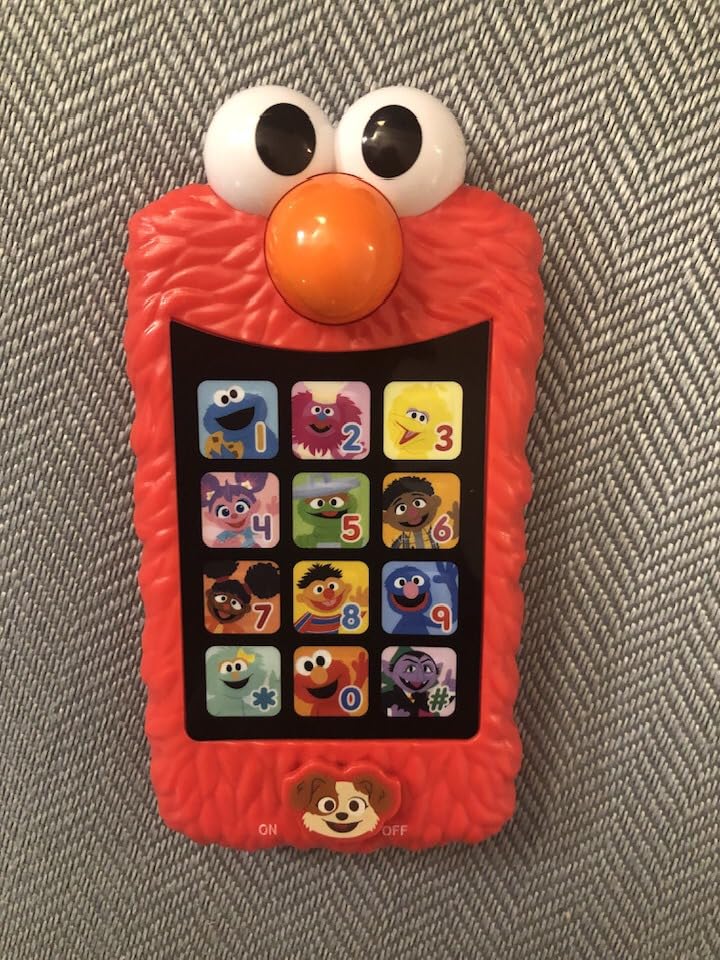 Sesame Street Learn with Elmo Pretend Play Phone, Learning and Education, Kids Toys for Ages 2 Up by Just Play customer photo 1