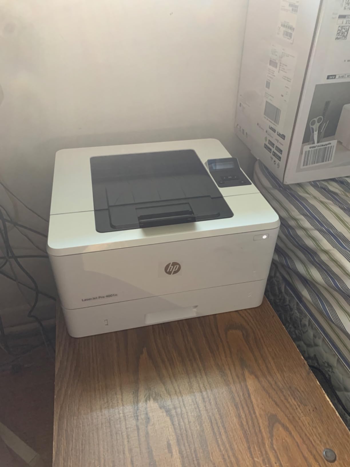 HP LaserJet Pro 4001n Black & White Printer, Print, Fast speeds, Easy Setup, Mobile Printing, Advanced Security, USB, Ethernet Connection, Best-for-Office customer photo 2