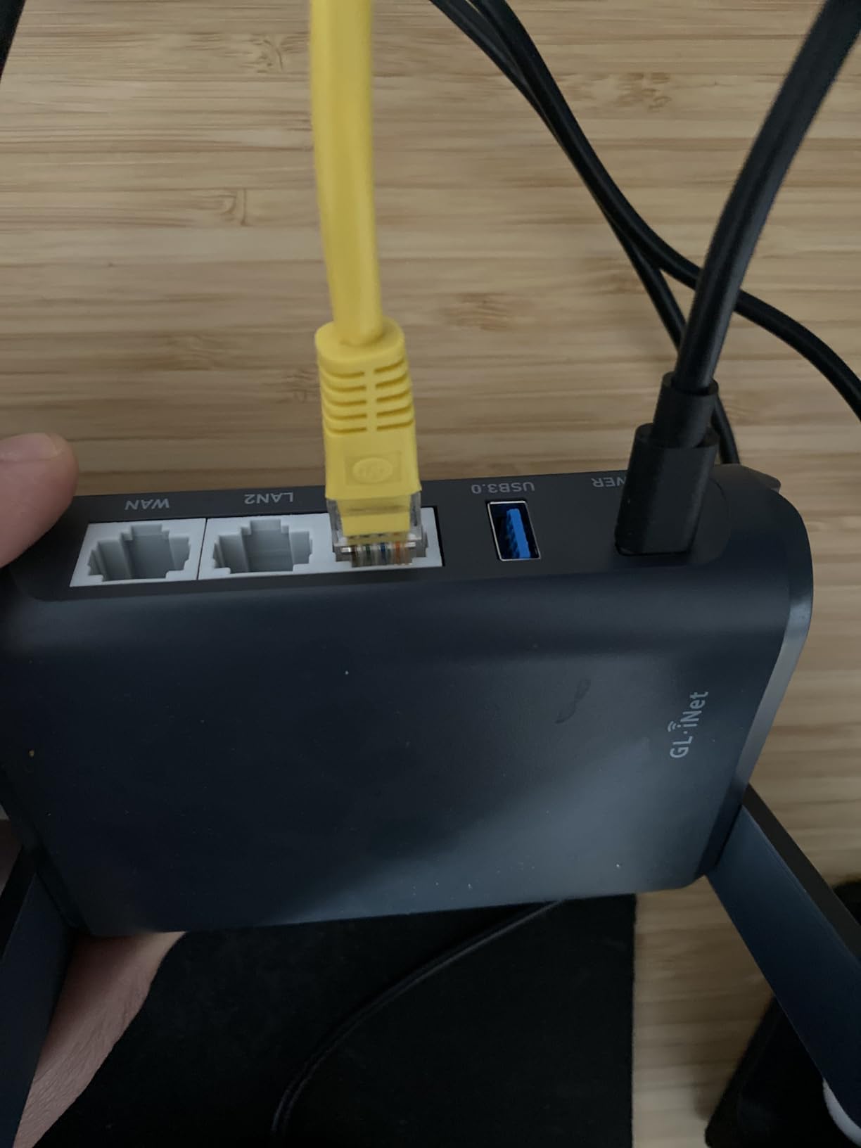 GL.iNet GL-AXT1800 (Slate AX) Portable Travel Router, Pocket Wi-Fi 6 customer photo 2