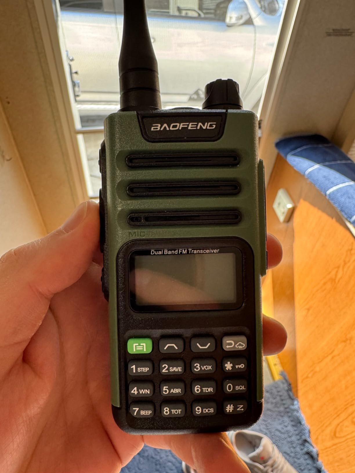 BAOFENG GMRS Radio Handheld Long Range GM-15 Pro 8W Walkie Talkie with Earpiece NOAA Weather Receiver Rechargeable GMRS Repeater Two Way Radio with USB-C Charger for Hunting Survival Gear (2 Pack) customer photo 2