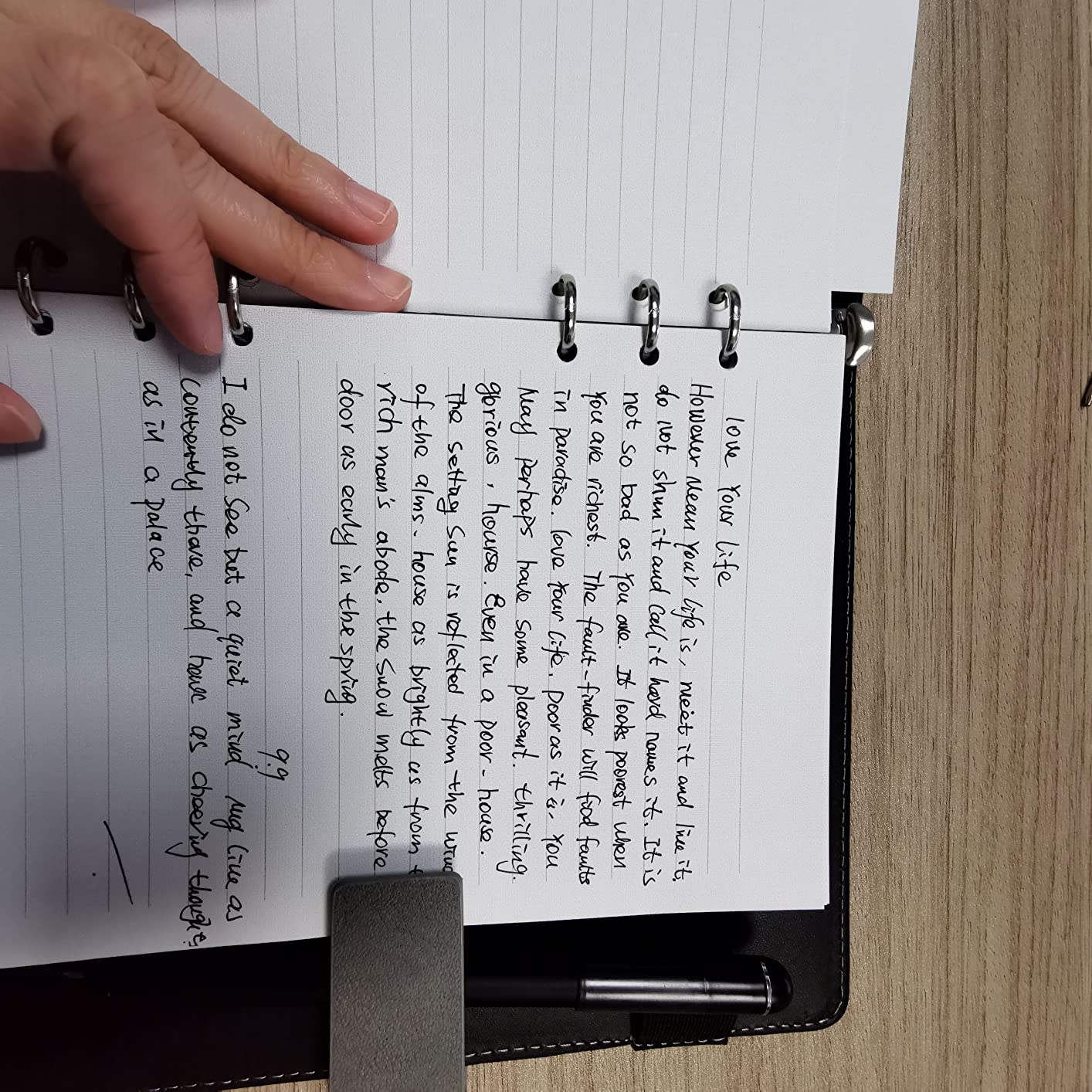 Ophaya 2 in 1 Digital Pen Smart Pen Writing Set, Includes Smartpen, Notebook, Use with Ophaya App for Notes Taking, Recording, Storing customer photo 2