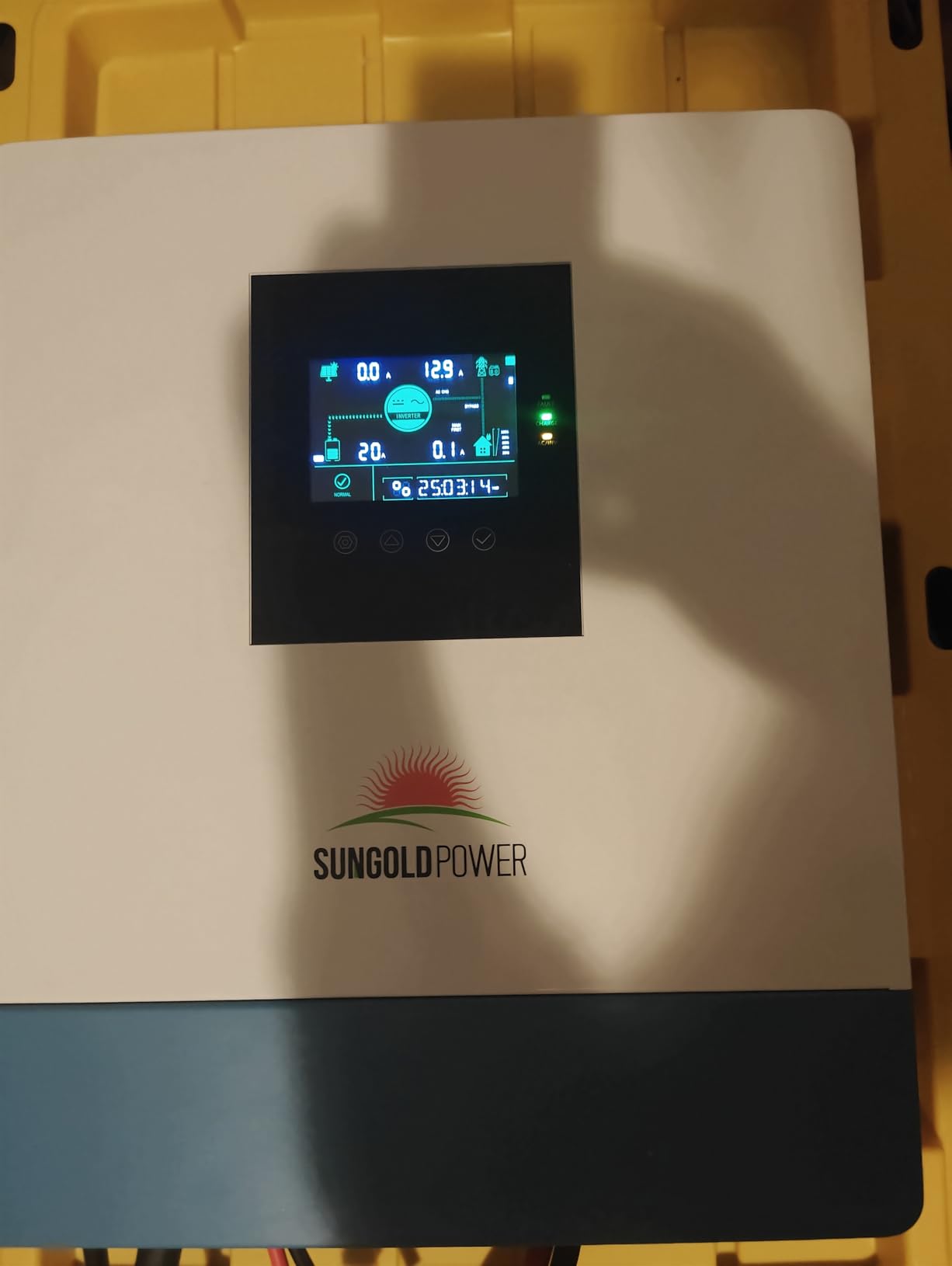 5000W DC 48V UL1741 Pure Sine Wave Solar Inverter, 100A MPPT Solar Charger and 40A AC Battery Charger, 120V AC Output Solar Inverter Charger (Support Parallel) customer photo 2
