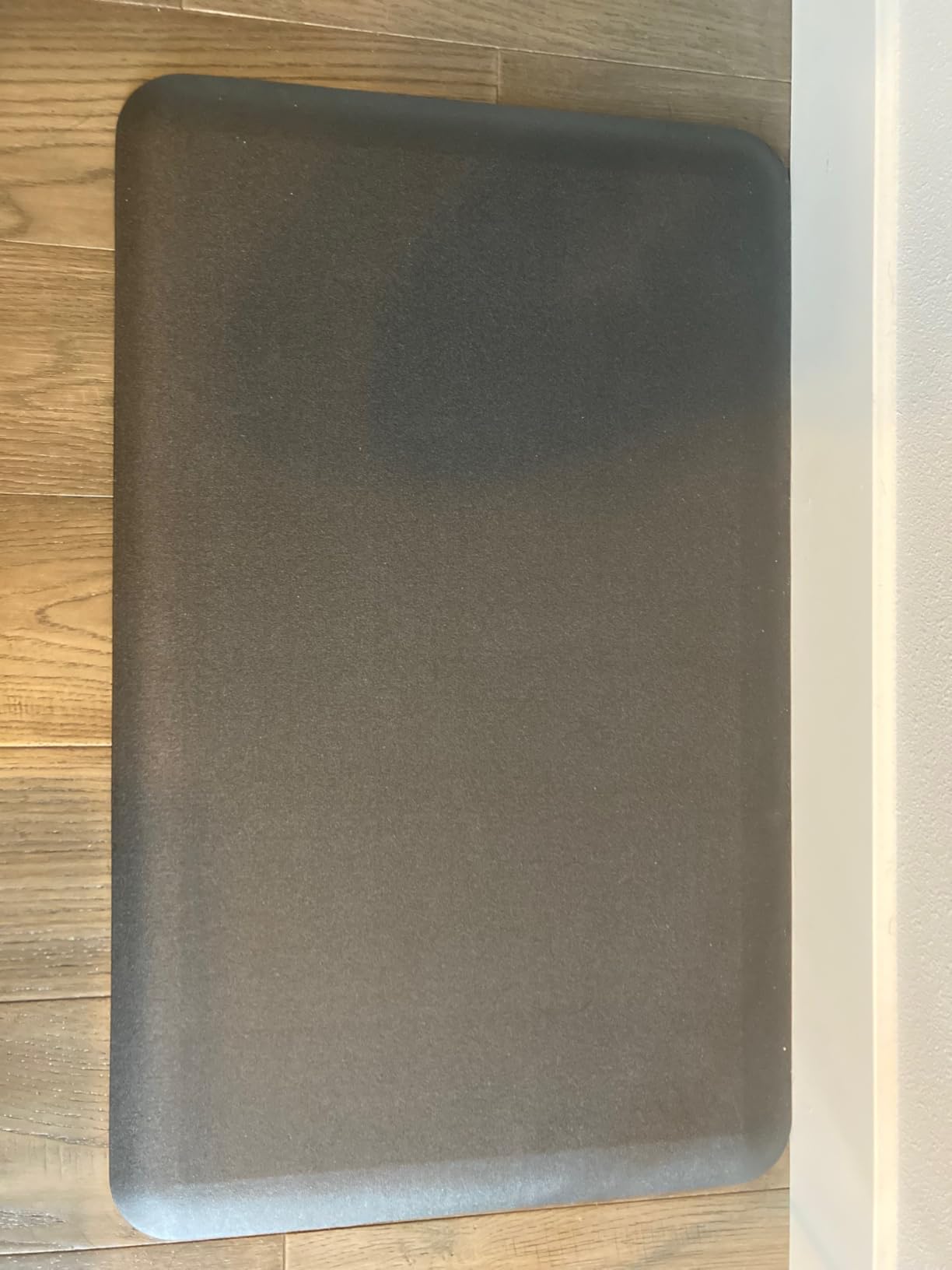 4/5 Inch Thick Kitchen Mats for Floor, StepRite Kitchen Rug for Standing Desk, Non-Slip, Thicker, Stain Resistant, Water Resistant, Comfort Anti Fatigue Floor Mat for Home, Kitchen, Office - Black customer photo 1