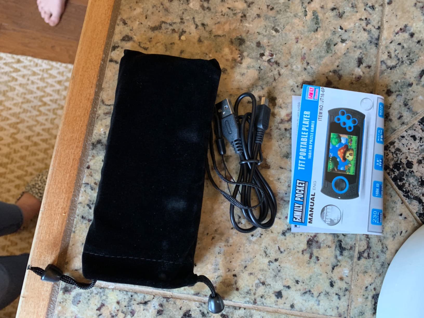 16 Bit Handheld Game for Kids Built-in 230 HD Classic Retro Video Games USB Rechargeable 3.0 Inch Childrens Travel Electronics Toys Portable Gaming Player System Gift for Boys Girls Ages 4-8-12 customer photo 2
