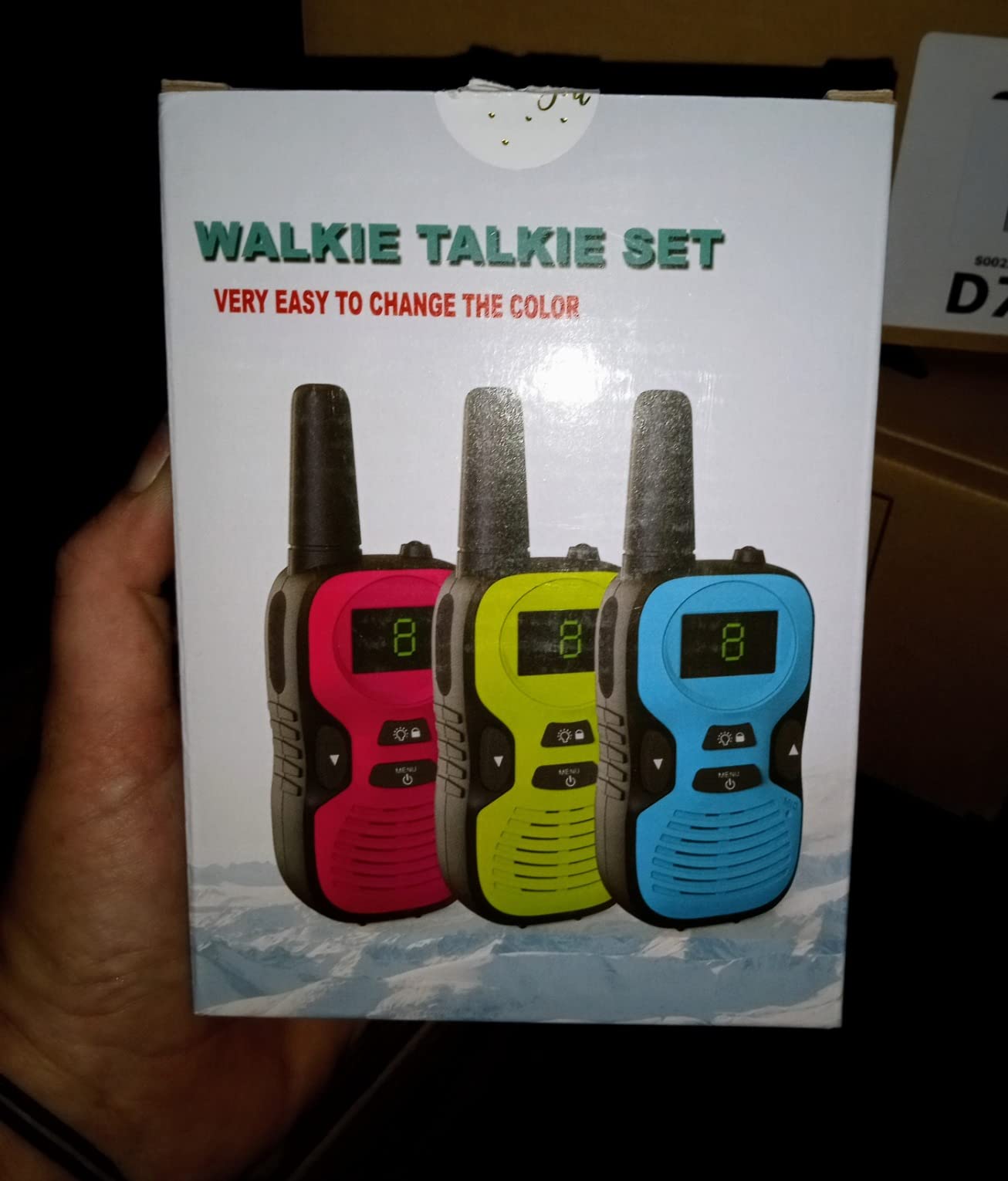 Walkie Talkies for Kids Rechargeable 3 Pack - Long Range Kid Walkie Talkie for Camping Hiking Outdoor - Walkie-Talkies Walky Talky for Kids - Toys and Gifts for 3-12 Year Old Boys Girls customer photo 1