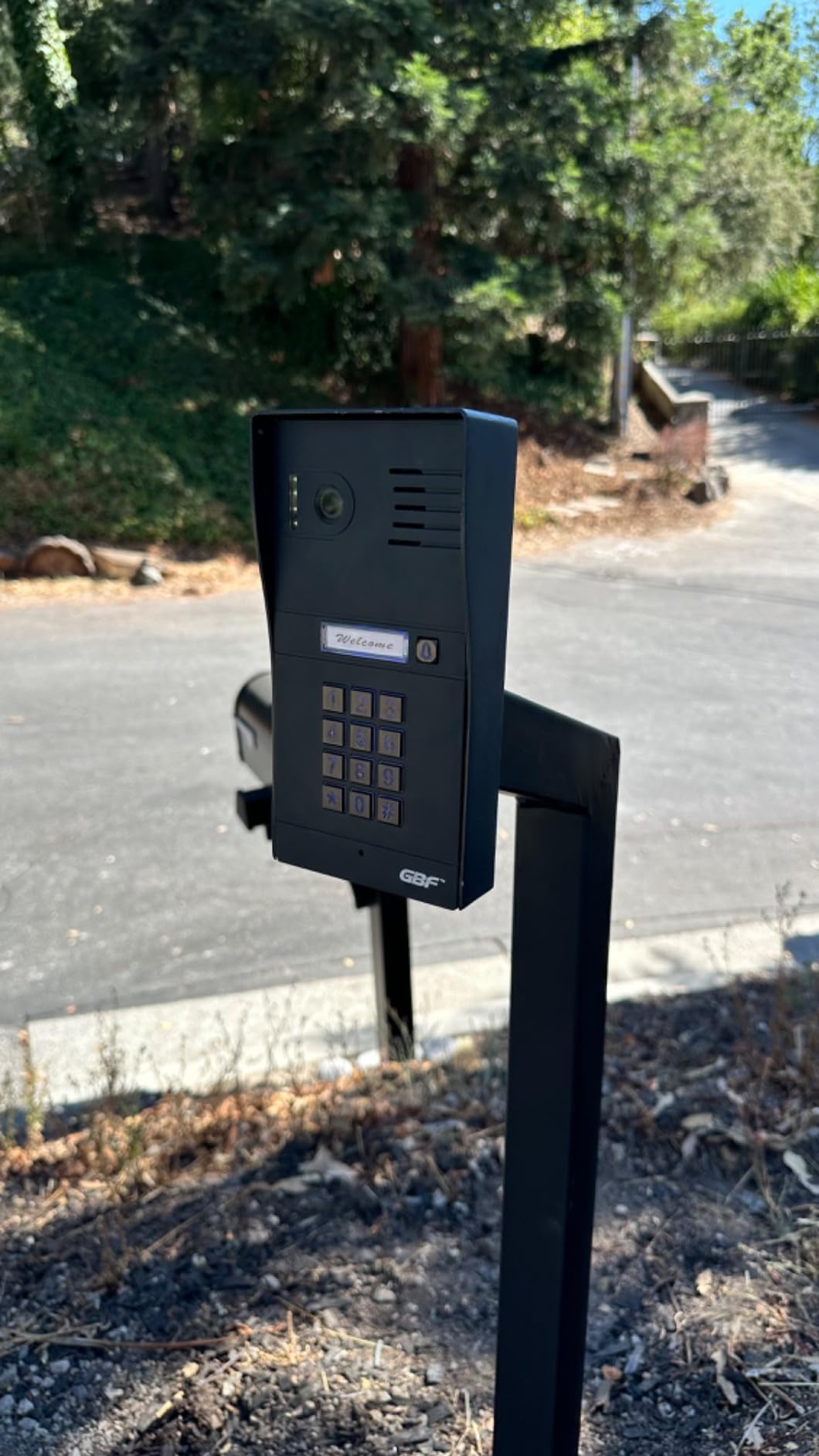 GBF Smart Video Door Phone & Doorbell Intercom System with a smart keypad(PL963PMBL-POE)- 1080P Camera, Built in POE, Control Two Locks remotely, Timed Unlock, RJ45 Hardwired or WiFi Bridge connection customer photo 2