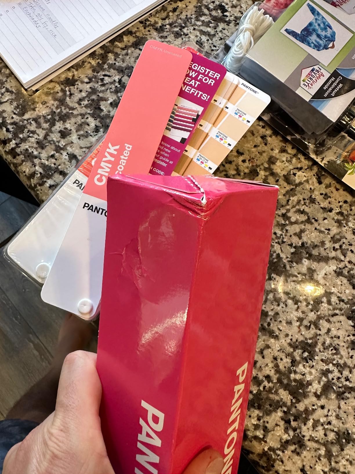 Pantone CMYK Guide Set - Coated & Uncoated | Packed with Thousands of Inspiring, Achievable Colors | GP5101C customer photo 1