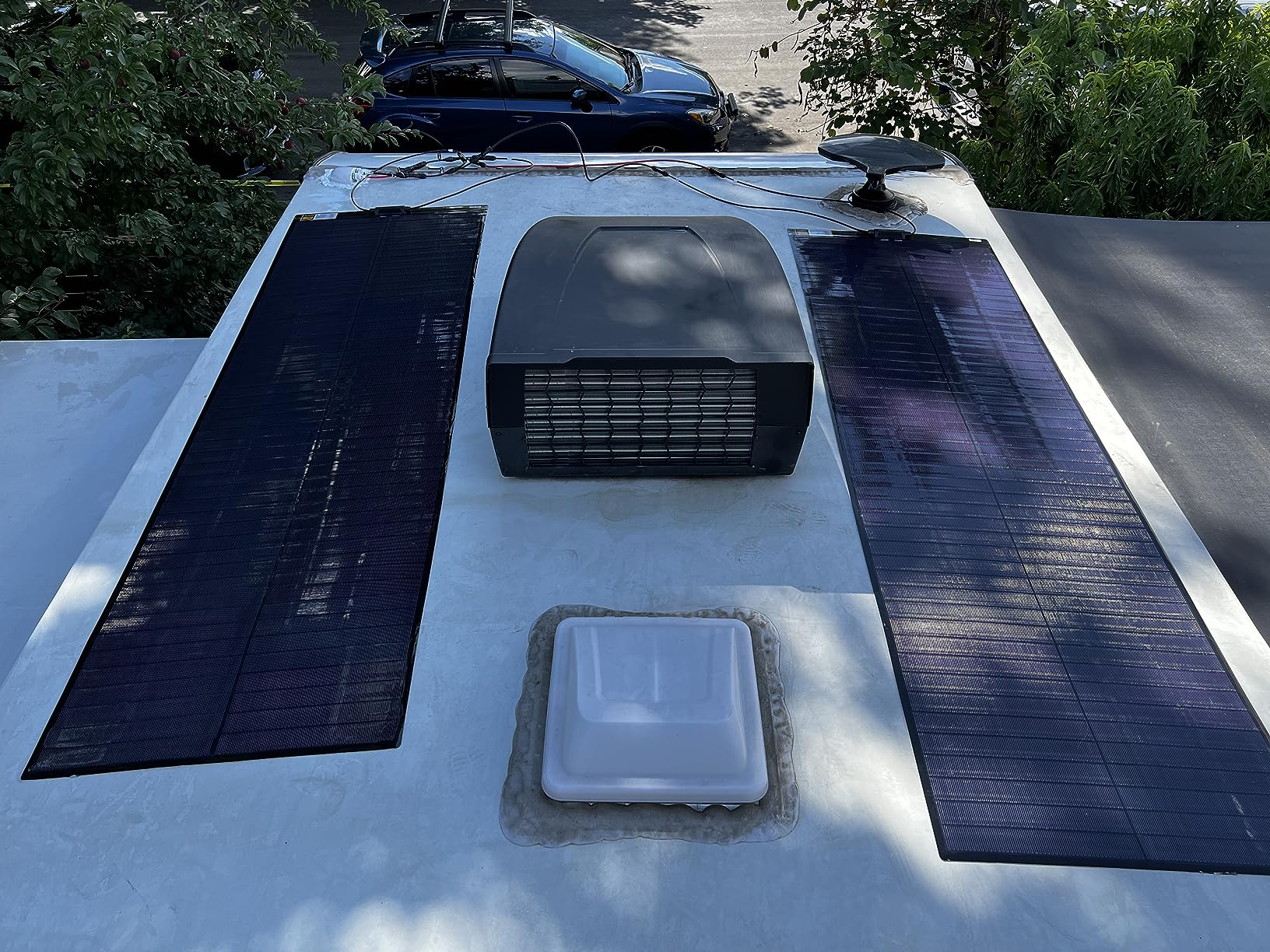 Yuma 200W CIGS Thin-Film Flexible Solar Panel, The Most Flexible Solar Panel with Tape for Easy Installation customer photo 1