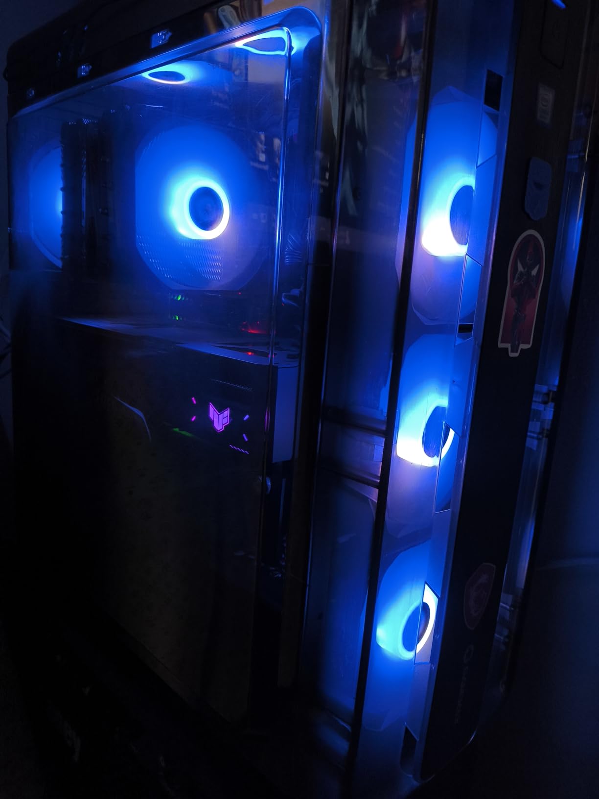Thermalright TL-C12C-S X3 CPU Fan 120mm ARGB Case Cooler Fan - 4pin PWM Silent Computer Fan with S-FDB Bearing - 3 Pack customer photo 1