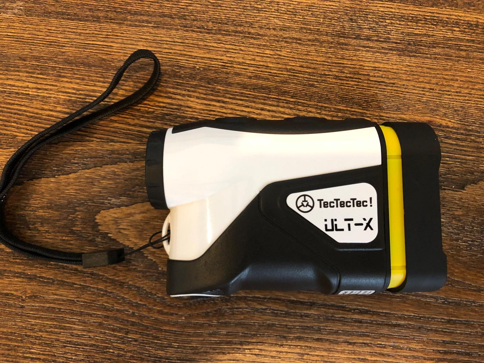TecTecTec ULT-X High-Precision Golf Rangefinder, Laser Range Finder Binoculars with 6X Magnification, Slope Mode, Vibration, Continuous Scan CR-2 Battery for Measurement Golfing and Hunting customer photo 1