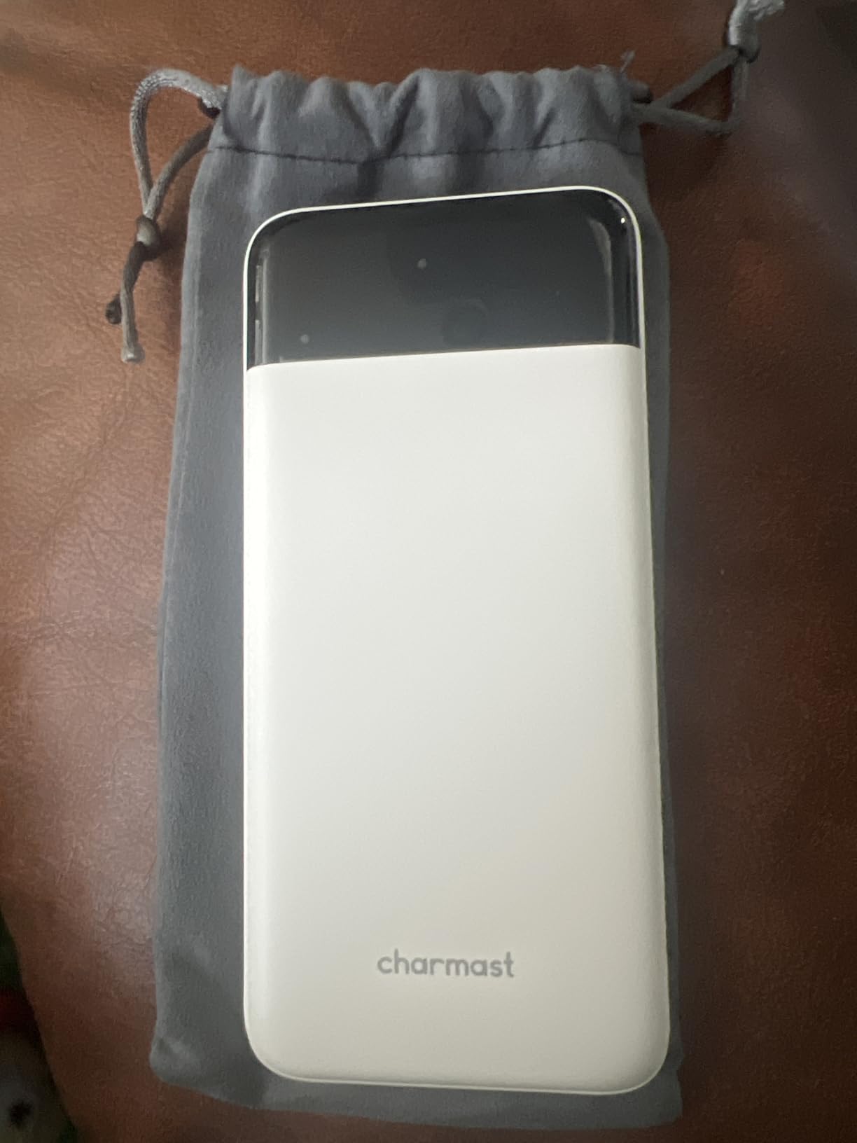 Charmast Portable Charger with Built in Cables, Power Bank with Cords Wires, Slim 10000mAh Travel Battery Pack 6 Outputs 3 Inputs 3A Fast Charging for Samsung Google Pixel LG Moto iPhone iPad customer photo 2