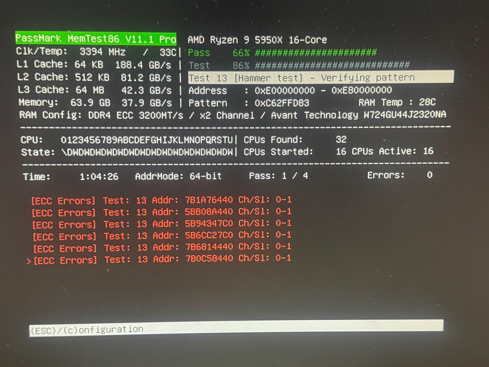 A-Tech Server 32GB Kit (2x16GB) DDR4 2666MHz PC4-21300 ECC UDIMM 2Rx8 Dual Rank 1.2V ECC Unbuffered DIMM 288-Pin Server & Workstation RAM Memory Upgrade Modules (A-Tech Enterprise Series) customer photo 2