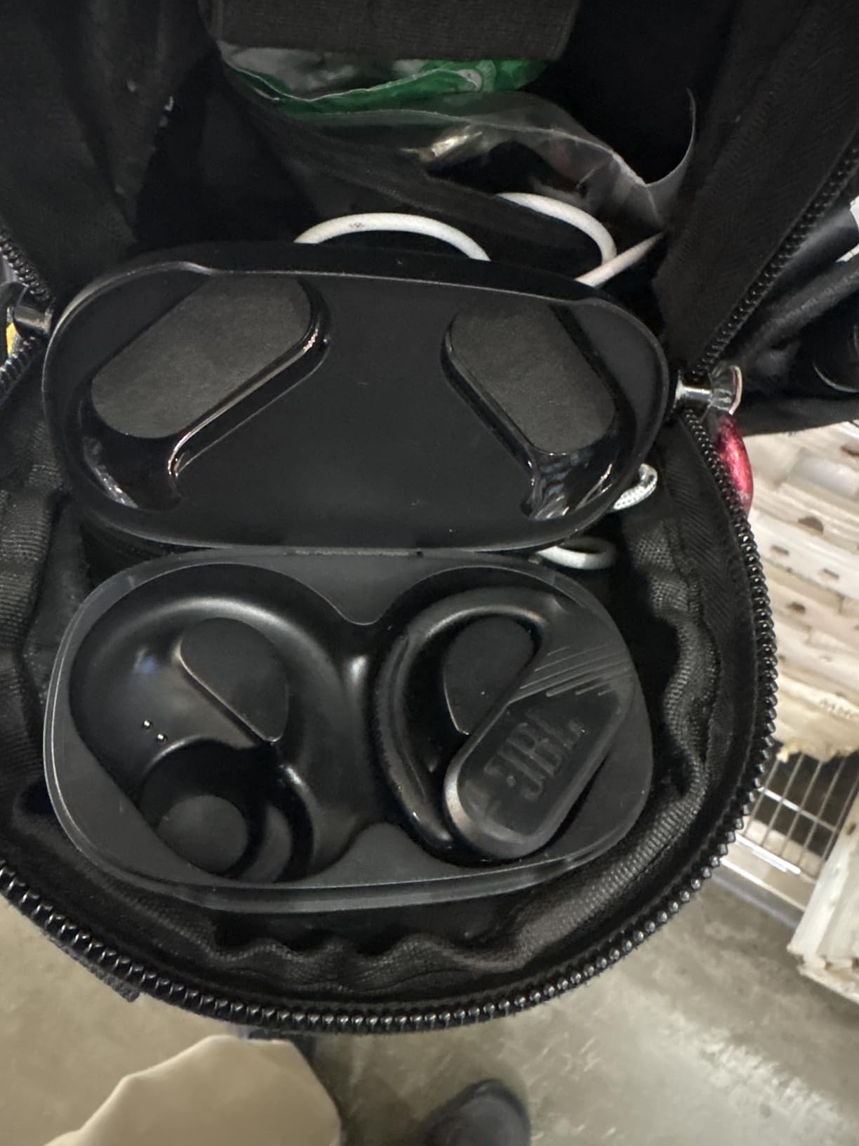 JBL Endurance Peak 3 - Dust and Water Proof (IP68) True Wireless Active Earbuds, JBL Pure Bass Sound, Up to 50 Total Hours of Playback with Speed Charge, Ambient Aware & Talk Thru (Black) customer photo 1