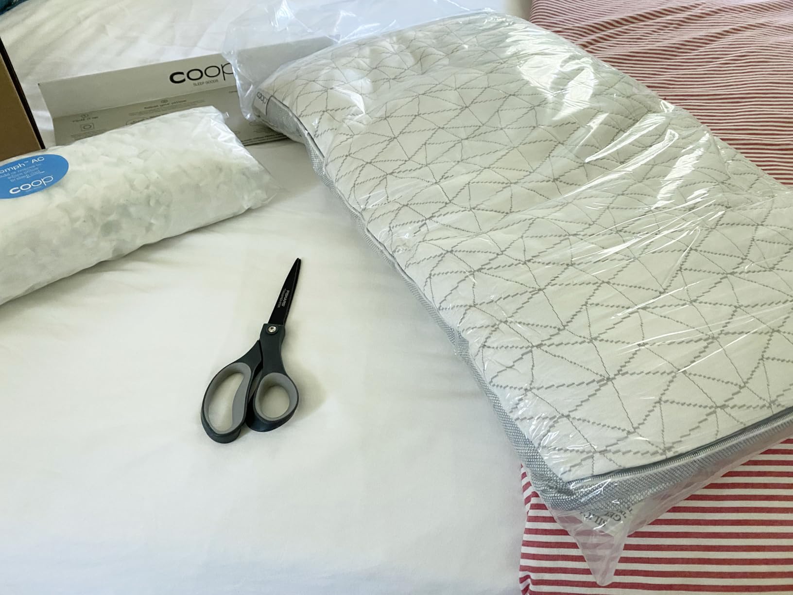 Coop Home Goods Cool+ Adjustable Pillow with Cooling Gel customer photo 1