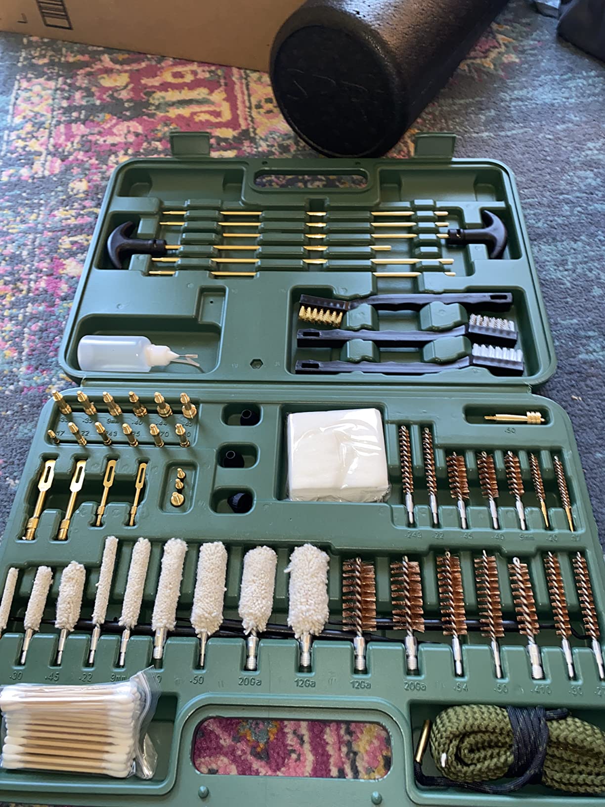 GuardTech Plus Universal Gun Cleaning Kit - Pro-Grade Rifle, Handgun & Shotgun Cleaner with Brass Jags, Rods, Brushes & Patches with .223/5.56 Cleaning Tools customer photo 2
