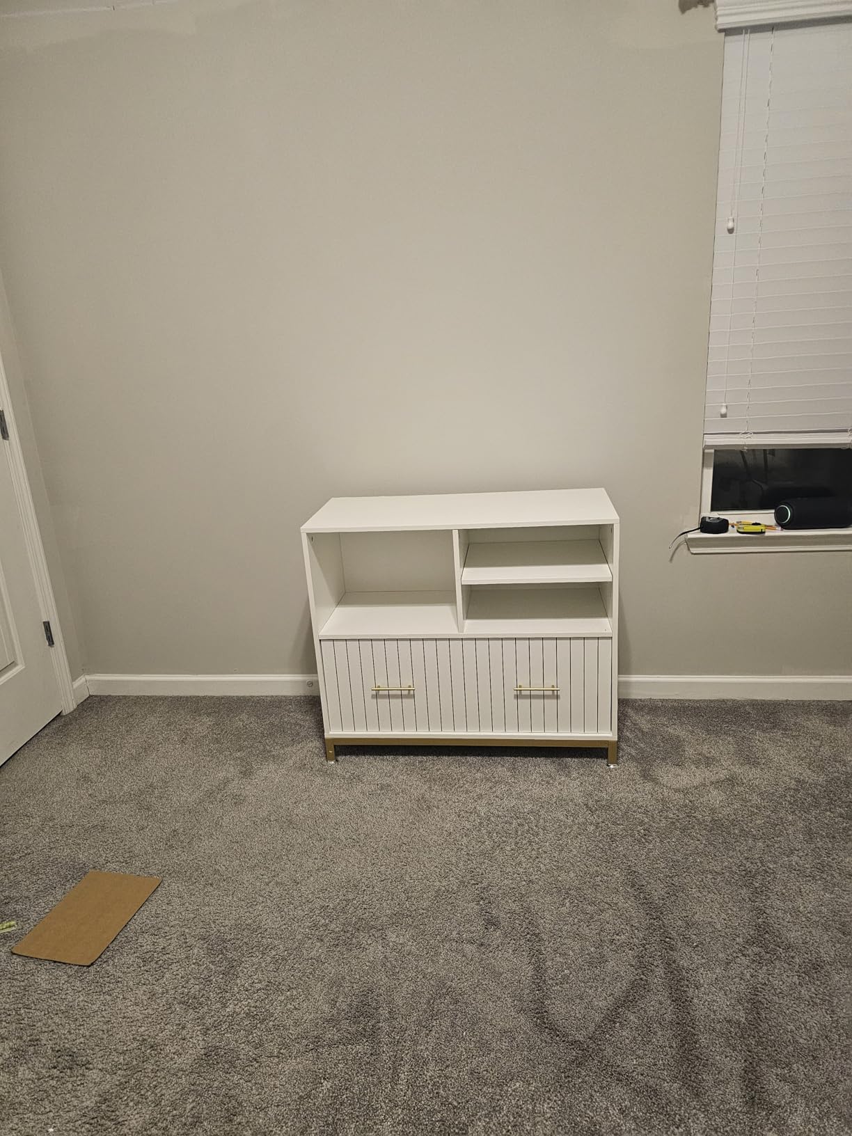 Tribesigns Lateral File Cabinet with Drawer, White Filing Cabinet for Letter/Legal/A4 Size Files customer photo 1