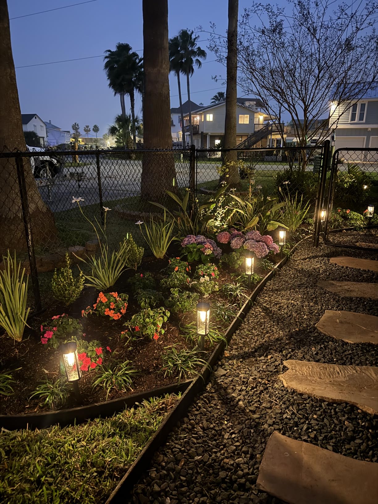 BITPOTT Bright Solar Pathway Lights Outdoor, 8 Pack Solar Powered Garden Lights Waterproof IP65, Auto On/Off Outdoor Light for Lawn Patio Walkway Driveway Decor Landscape Lighting customer photo 2
