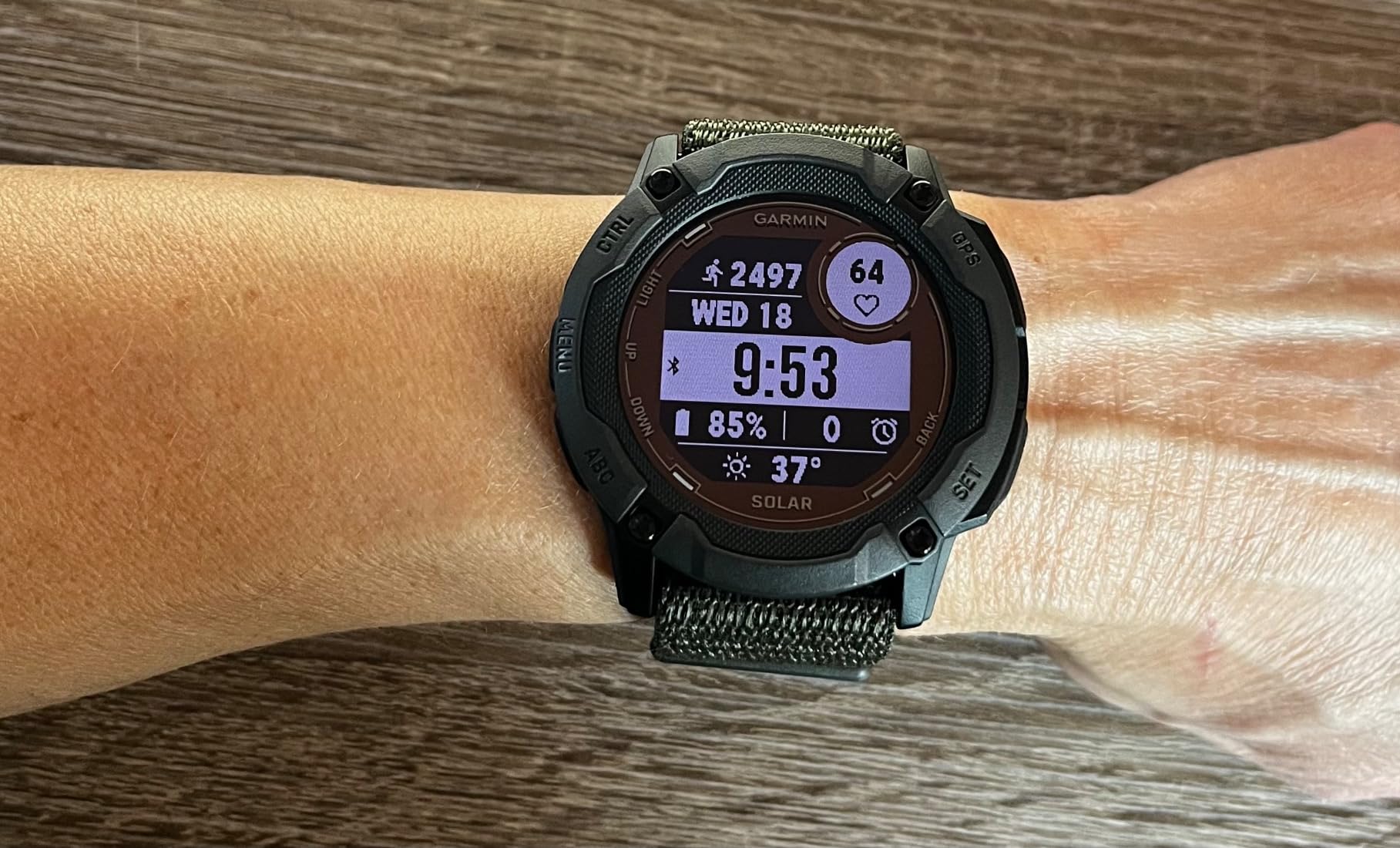 Garmin Instinct 2X Solar Rugged GPS Smartwatch customer photo 1