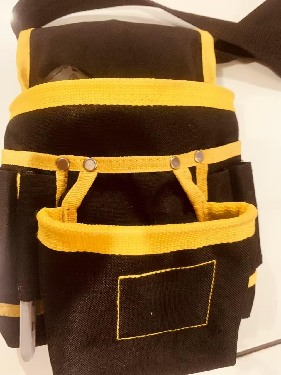 Magnetic Tool Belt for Men, 26 Pockets Heavy Duty Tool Pouch, Magnet Holster Nail Utility Toolbelt customer photo 1
