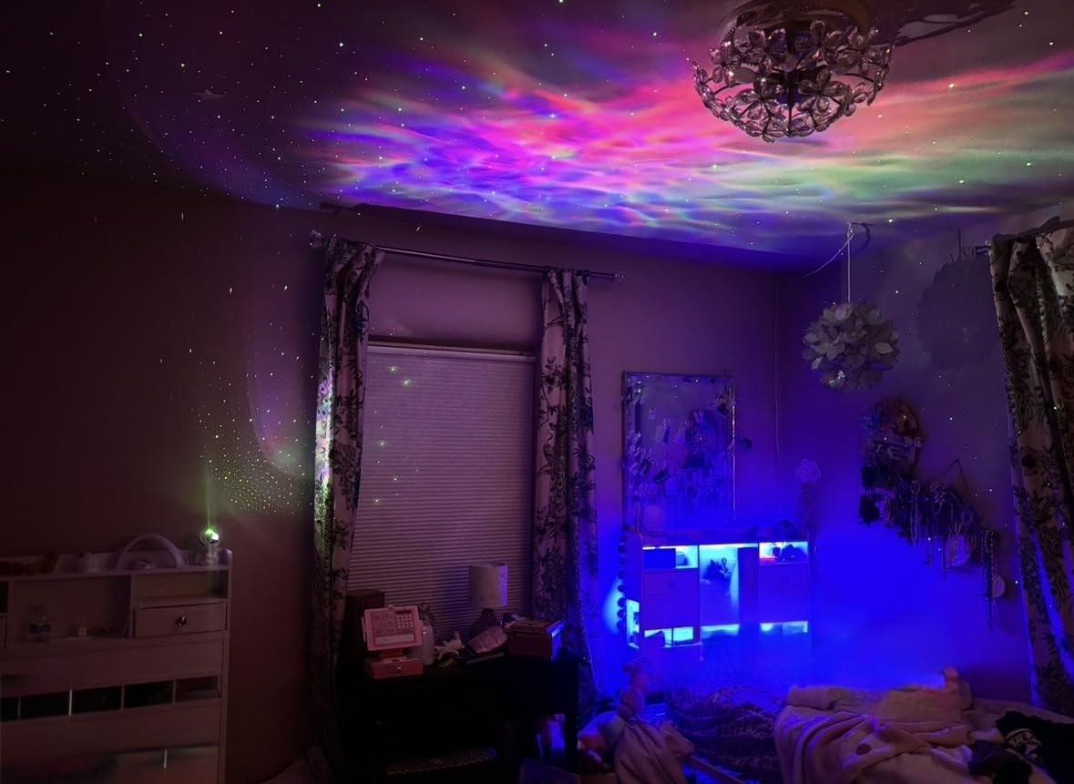 Astronaut Galaxy Projector, Star Projector Galaxy Light, Night Light for Kids, Nebula Ceiling LED Lamp, Room Decor, with Timer and Remote customer photo 1