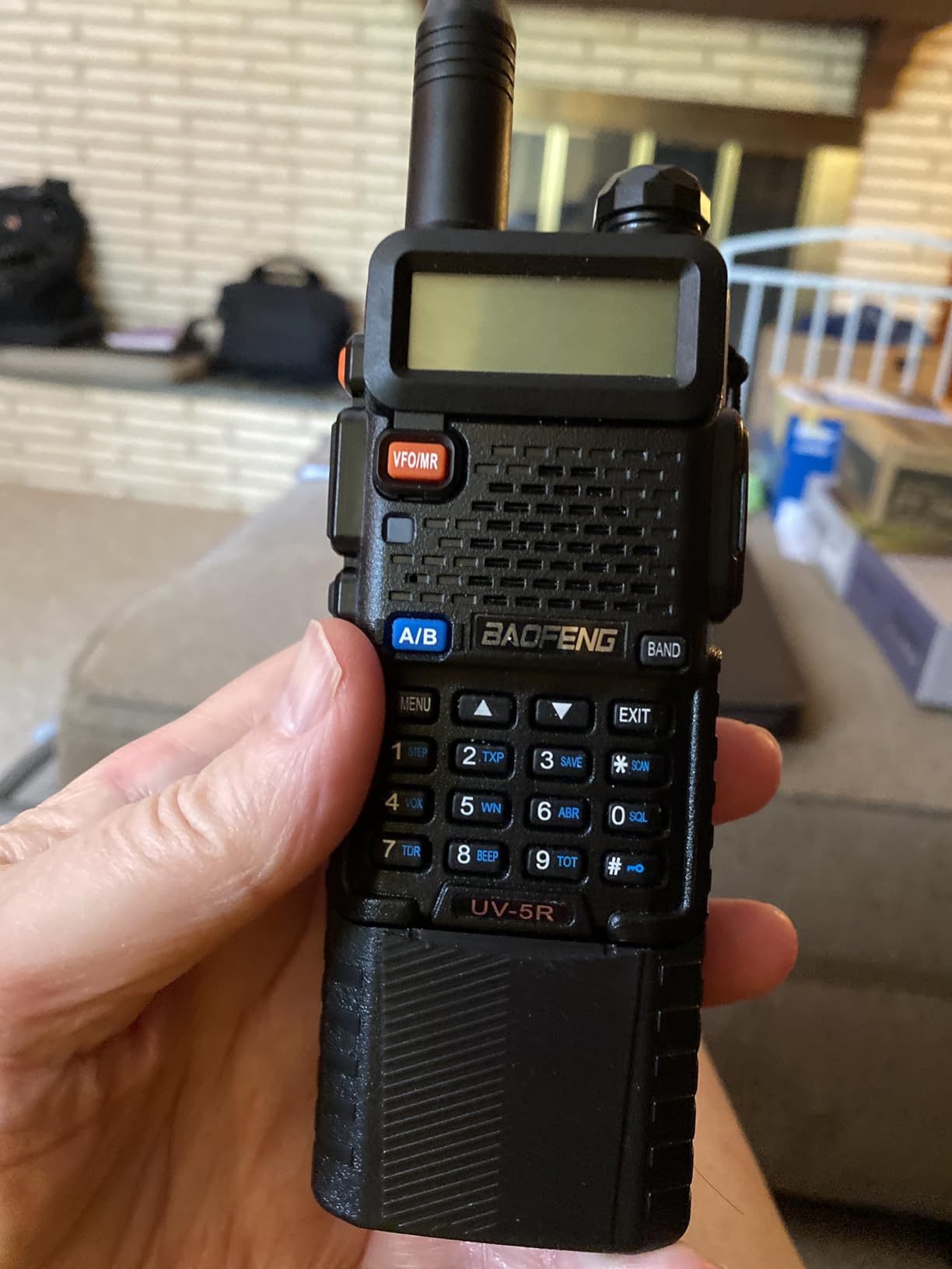 2 Pack BAOFENG UV-5R 8 Watt Ham Radio Handheld Long Range Two Way Radio with USB Charging & Long Antenna,Dual Band Ham Radio Baofeng Walkie Talkie customer photo 1