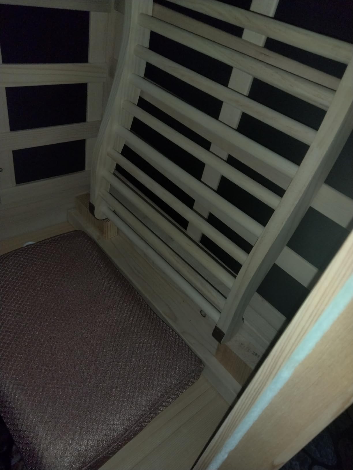 Far Infrared Sauna Home Sauna Spa Room Low-EMF 1020W Indoor Wood Saunas for Home with 7 Color Light 31.5