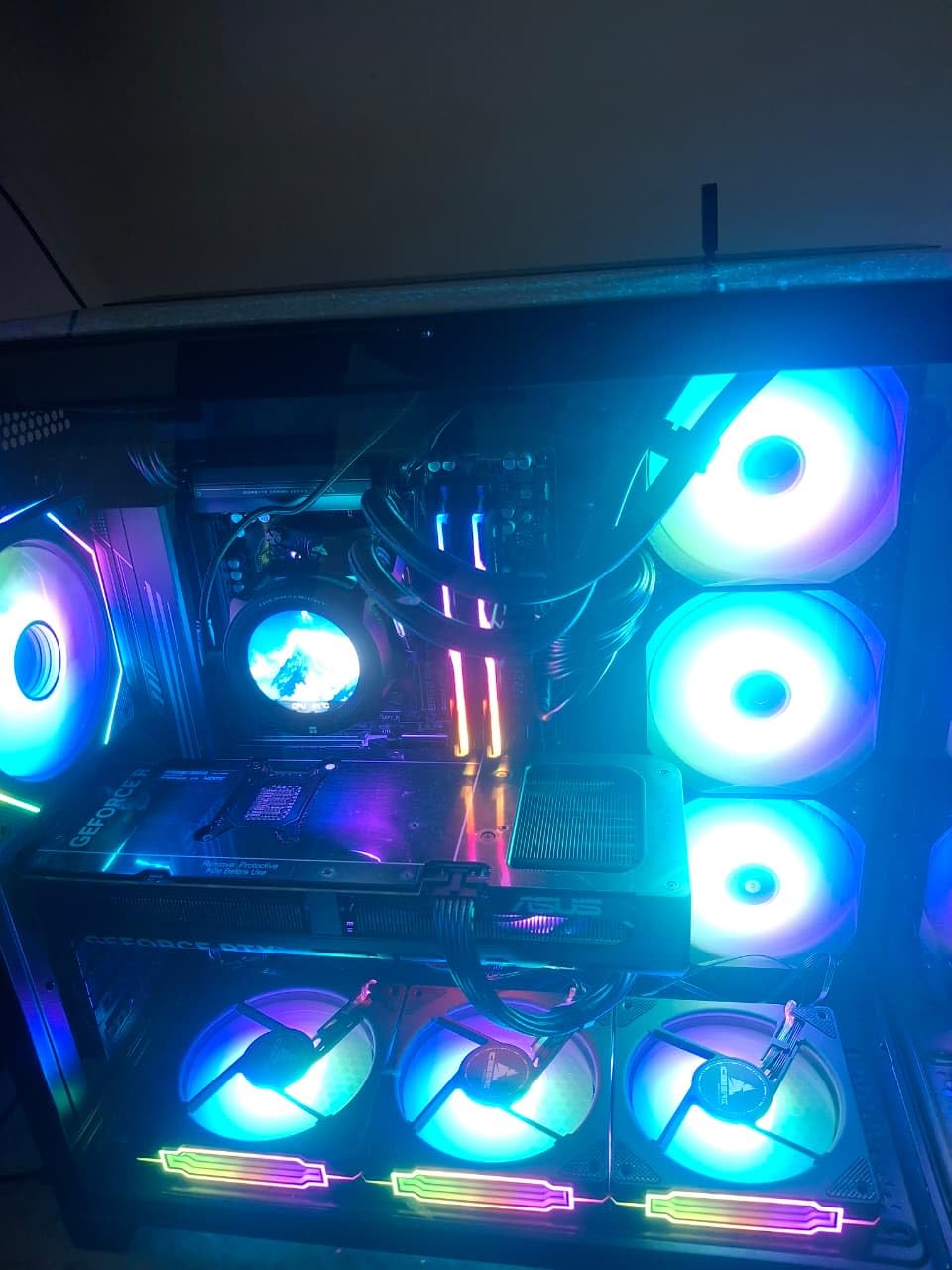 G.SKILL Trident Z5 RGB Series DDR5 RAM (Intel XMP 3.0 & AMD Expo) 64GB (2x32GB) 6000MT/s CL36-36-36-96 1.35V Desktop Memory - Matte Black customer photo 1