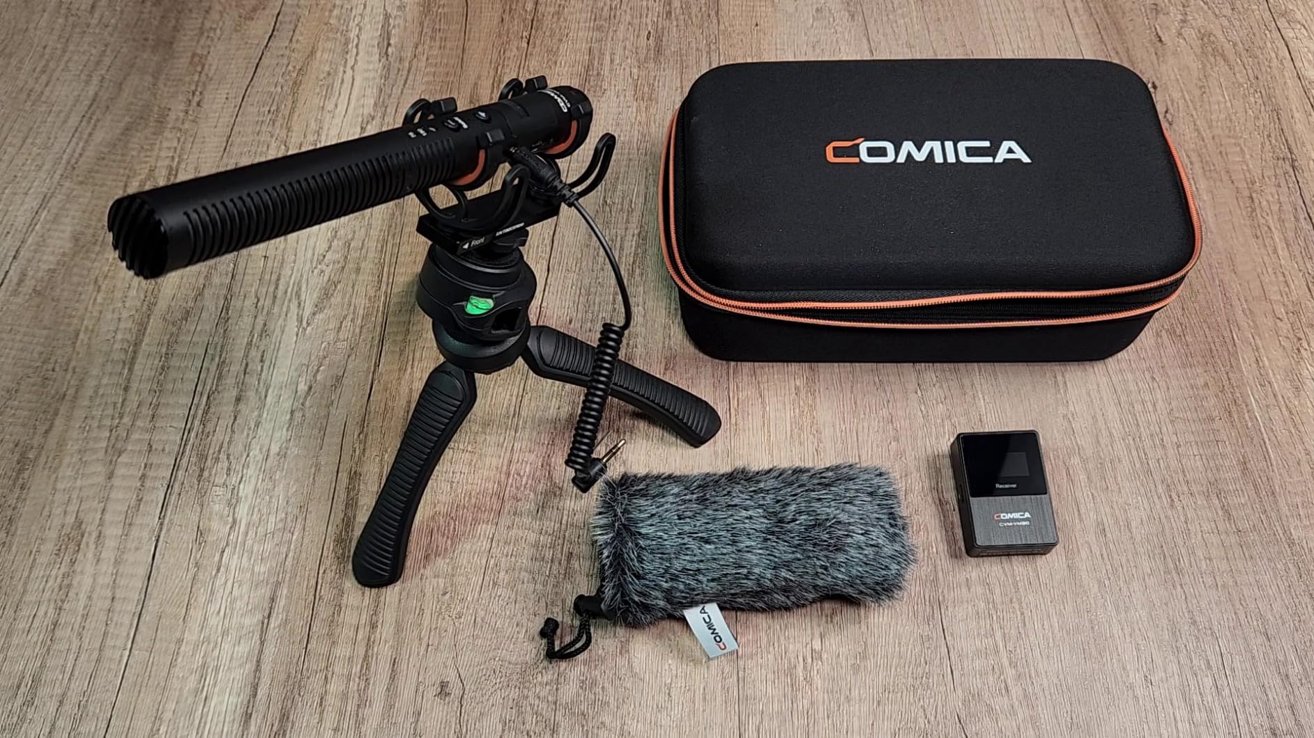 COMICA VM30 Shotgun Microphone with Wireless Modes, USB C Digital Output, 75/150Hz, Super-Cardioid Universal Camera Microphone for Filmmakers, Vloggers customer photo 1