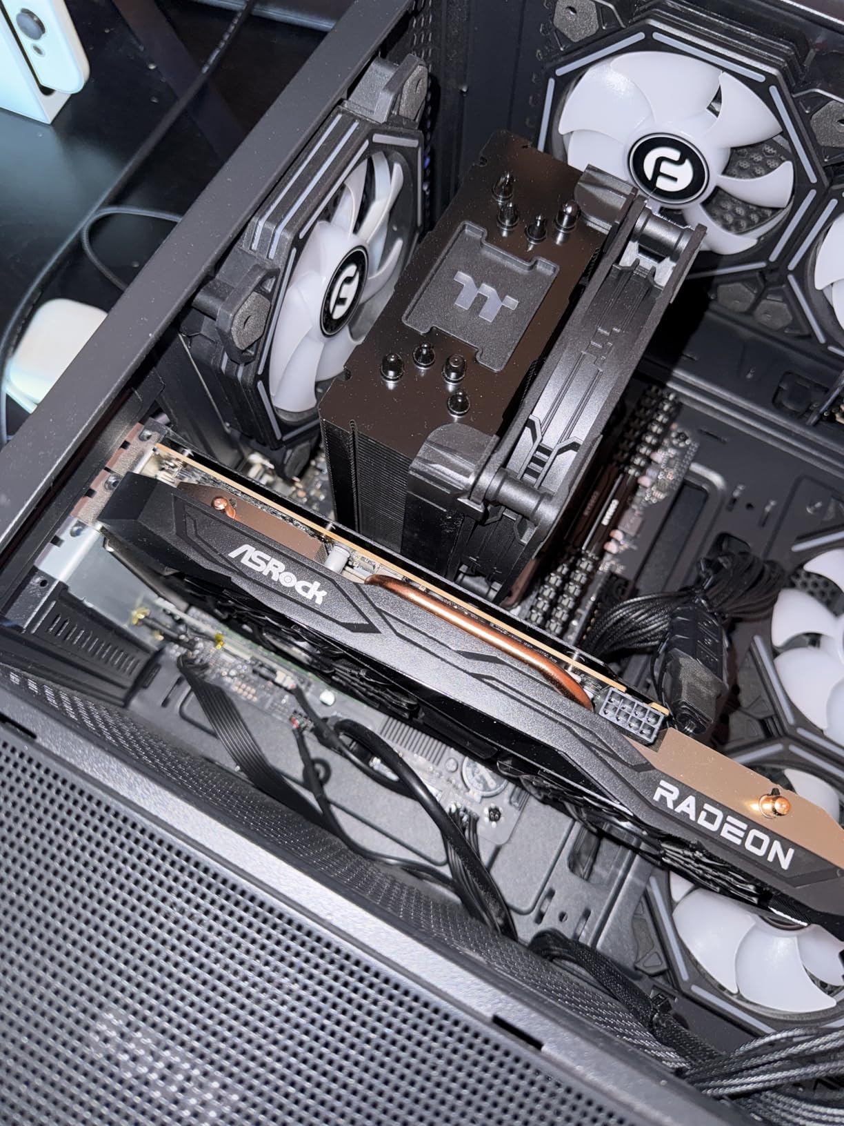 Radeon RX 7600 Challenger 8GB OC Graphics Card, AMD RDNA 3 Architecture, 8GB GDDR6, PCIe 4.0, Dual Fans, 0dB Silent Cooling, HDMI 2.1, DisplayPort 1.4 customer photo 2