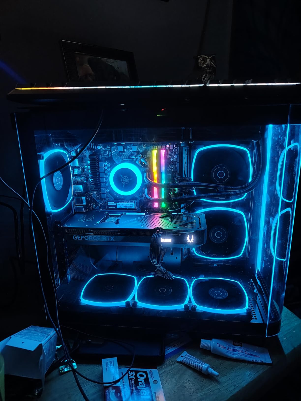 Skytech Gaming Siege Gaming PC Desktop - Intel Core i7 13700F 2.1 GHz, NVIDIA RTX 4060 Ti, 1TB NVME SSD, 32GB DDR5 RAM RGB, 650W Gold PSU, 360mm AIO customer photo 2