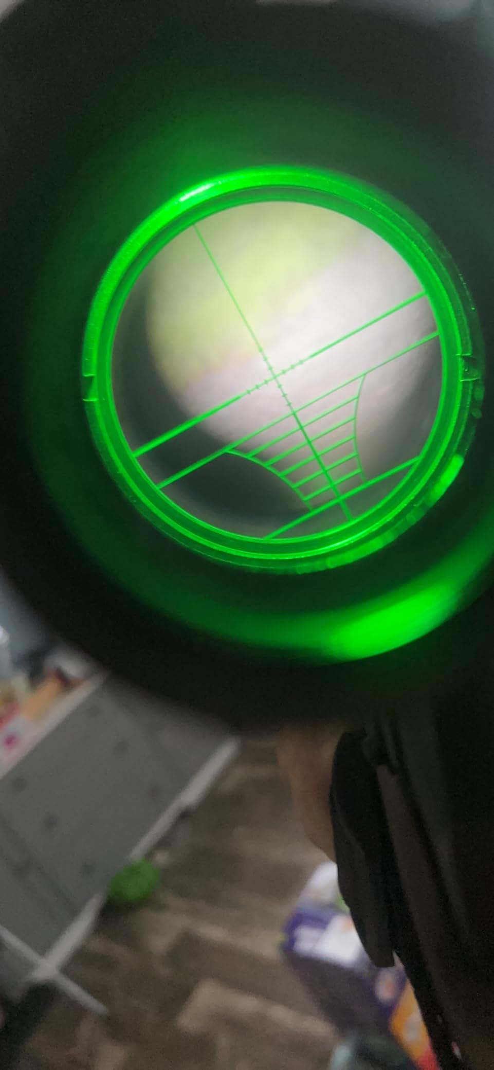 UUQ 6-24x50 AO Rifle Scope Includes Blue/Green Lens with 20mm/11mm Mount-for Hunting,Shotguns,and High-Powered,Long-Range Shooting with Rimfire,and Air Guns.Includes Illuminated Red/Green Reticle customer photo 1