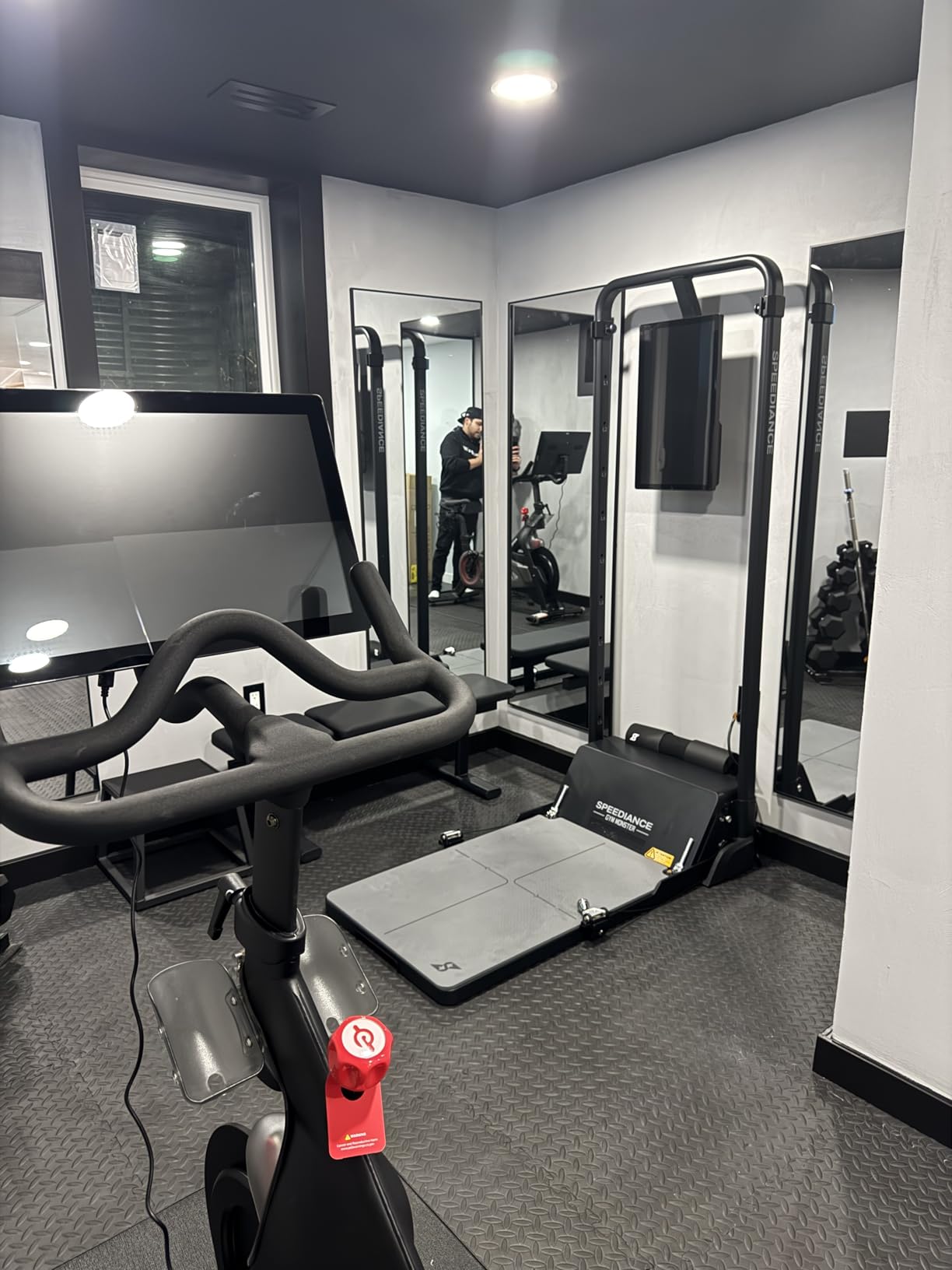 Speediance Gym Monster Smart Home Gym, Multifunctional Strength Training Machine, Smith Machine Power Cage Workout Station, Squat Rack Cable Machine customer photo 2