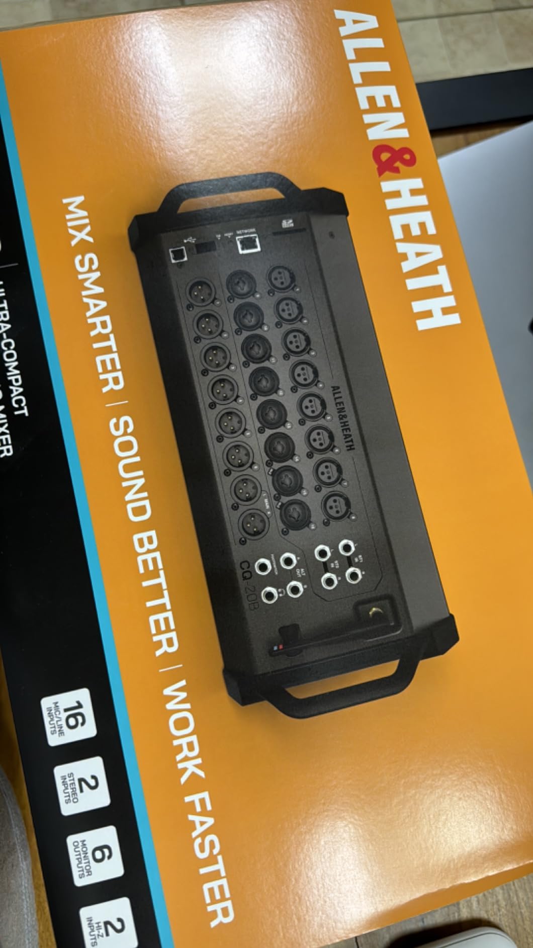 Allen & Heath CQ-20B Digital Mixer with WiFi and Bluetooth Connectivity customer photo 2
