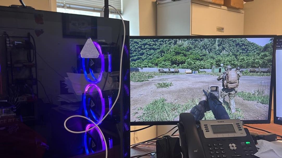 CyberPowerPC Gamer Master Gaming PC, AMD Ryzen 5 7600 3.8GHz, GeForce RTX 4060 8GB, 16GB DDR5, 500GB NVMe SSD, Wi-Fi Ready & Windows 11 Home customer photo 1