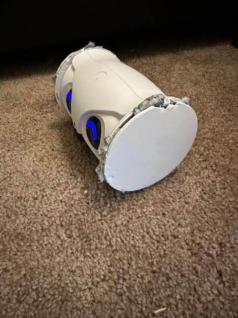 SKYMEE Owl Robot: 1080P Full HD Pet Camera with Treat Dispenser, Interactive Toy for Dogs and Cats, Full House Mobile Monitoring via App customer photo 1