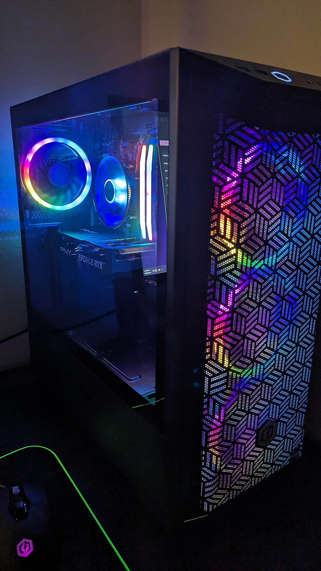 CyberpowerPC Gamer Xtreme VR Gaming PC, Intel Core i5-13400F 2.5GHz, GeForce RTX 4060 8GB, 16GB DDR5, 2TB NVMe SSD, Wi-Fi Ready & Windows 11 Home (GXiVR8060A18),Black customer photo 1