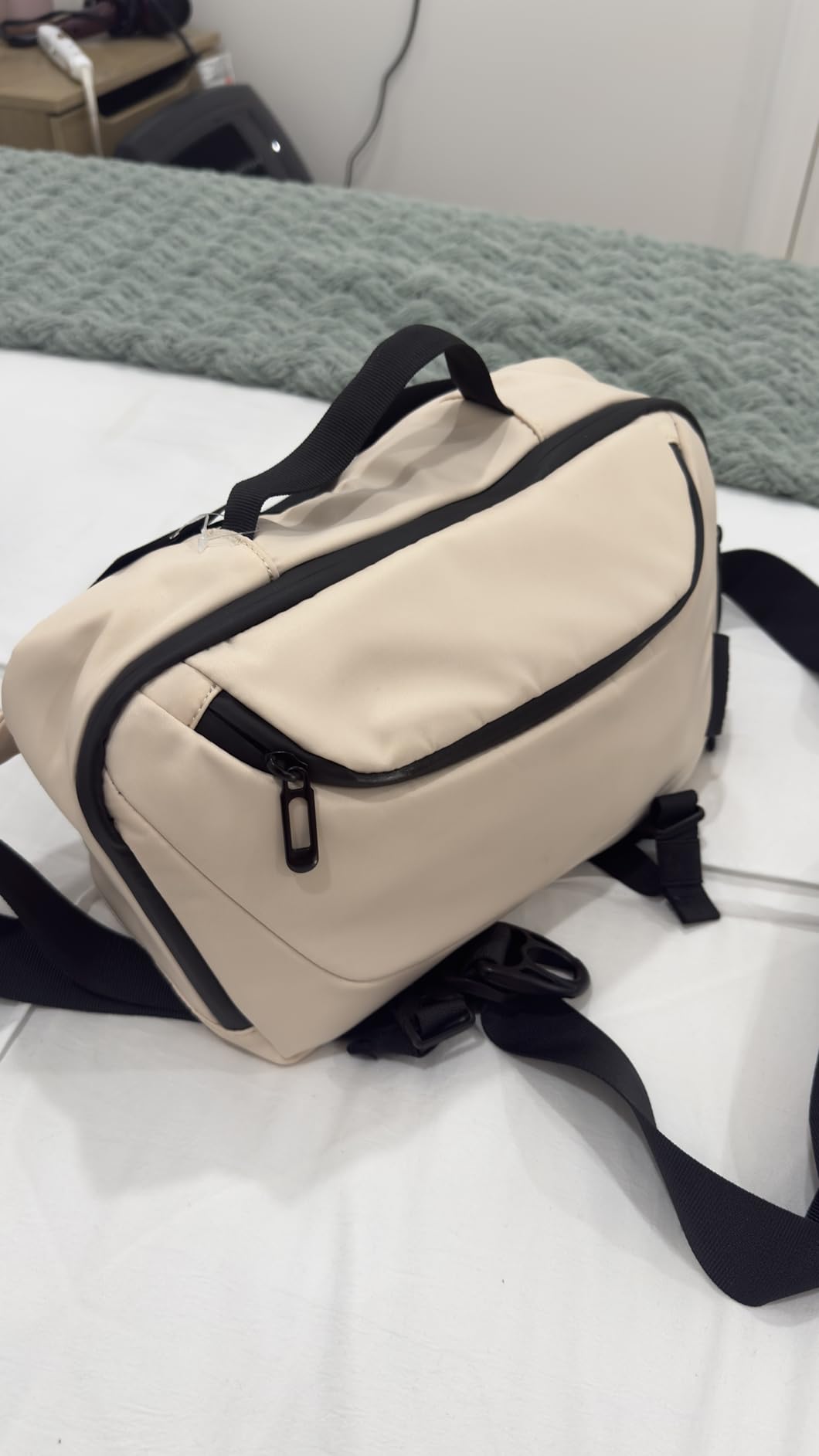 TAAOKA Camera Sling Bag, Waterproof Camera Case with Tripod Holder, Lightweight DSLR/SLR/Mirrorless Camera Bags Crossbody for photographers-Black customer photo 1