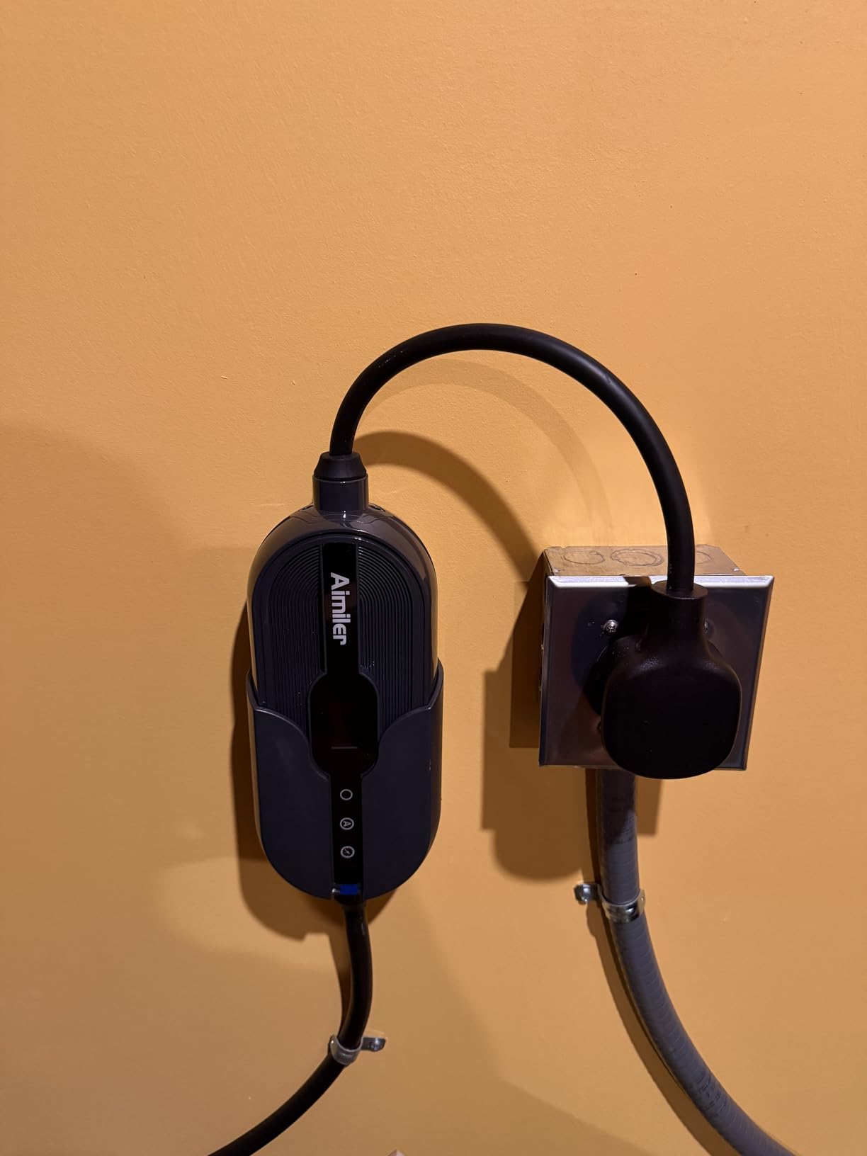 Level 2 Electric Vehicle (EV) Charger (WIFI APP/Plug-play), 32A, 25ft Cable ETL Certified, 220V-240V NEMA 14-50P Plug EVSE w/ J1772 Connector customer photo 2