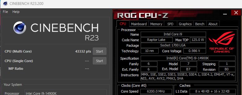 Intel Core i9-14900K Desktop Processor 24 Cores (8P+16E) up to 6.0 GHz Unlocked customer photo 2