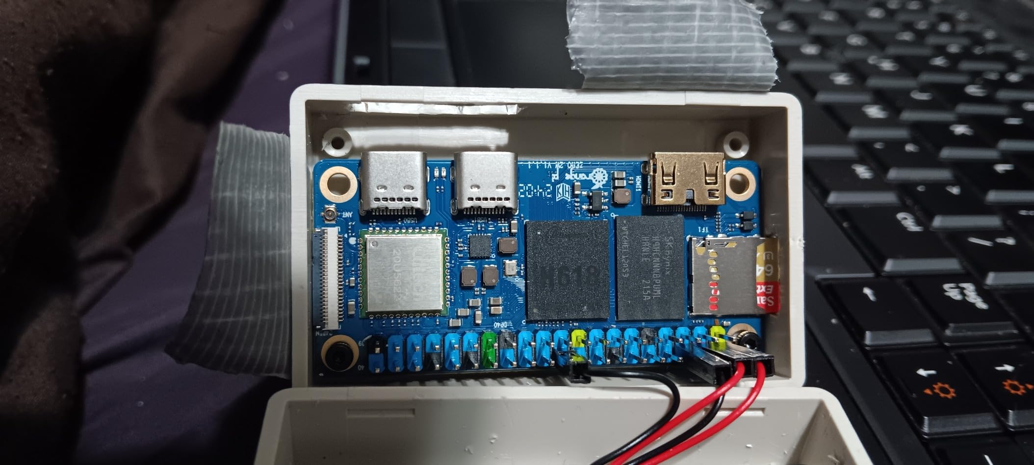 Orange Pi Zero 2W 2GB Allwinner H618 LPDDR4 Quad Core CPU 64 Bit Single Board Computer customer photo 2