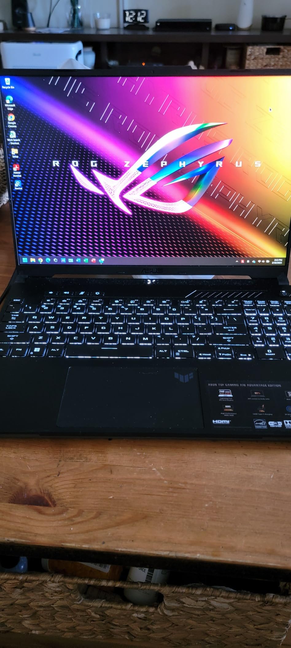 ASUS TUF A16 Gaming Laptop - AMD Ryzen 5 7535HS Beat i7-10875H - RTX 4050-32GB RAM| 1TB SSD -Backlit Keyboard RGB - 16